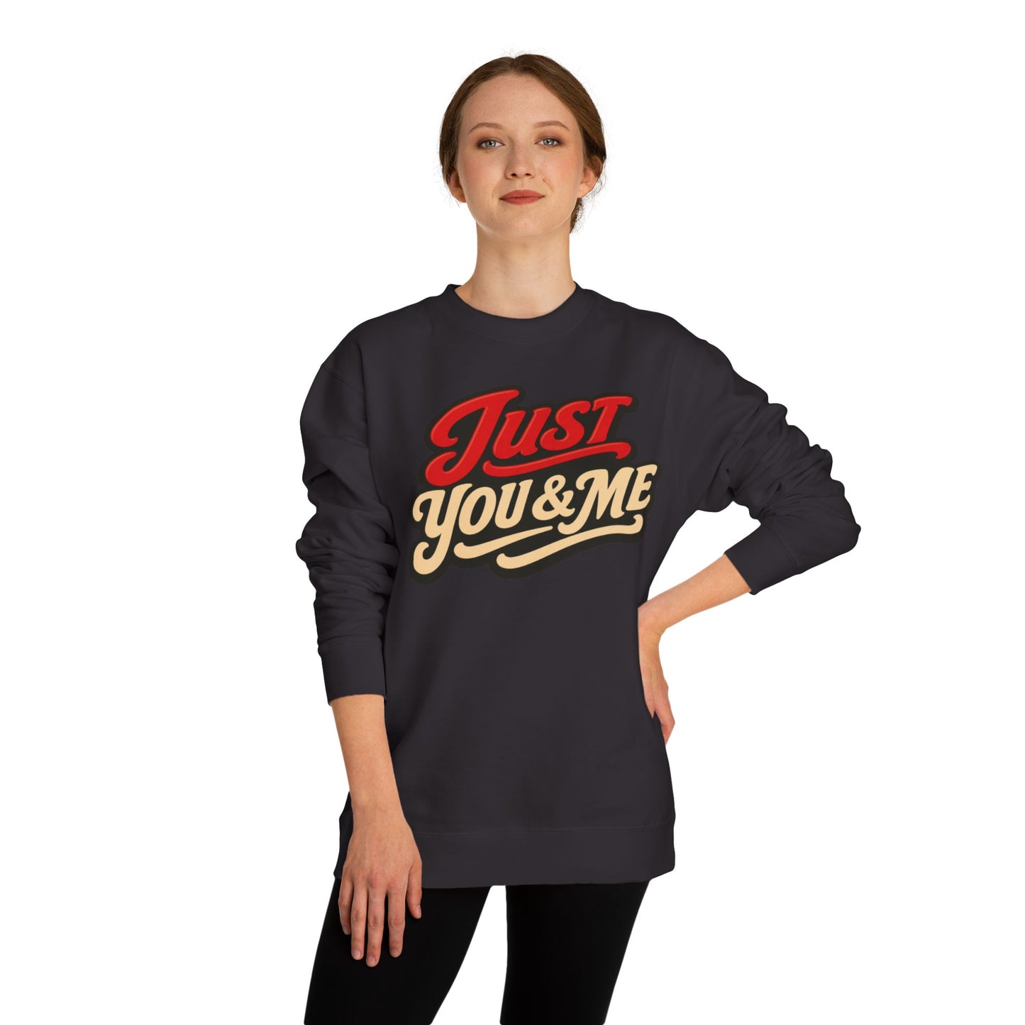 Just You & Me Sweatshirt – Retro Couples Crewneck