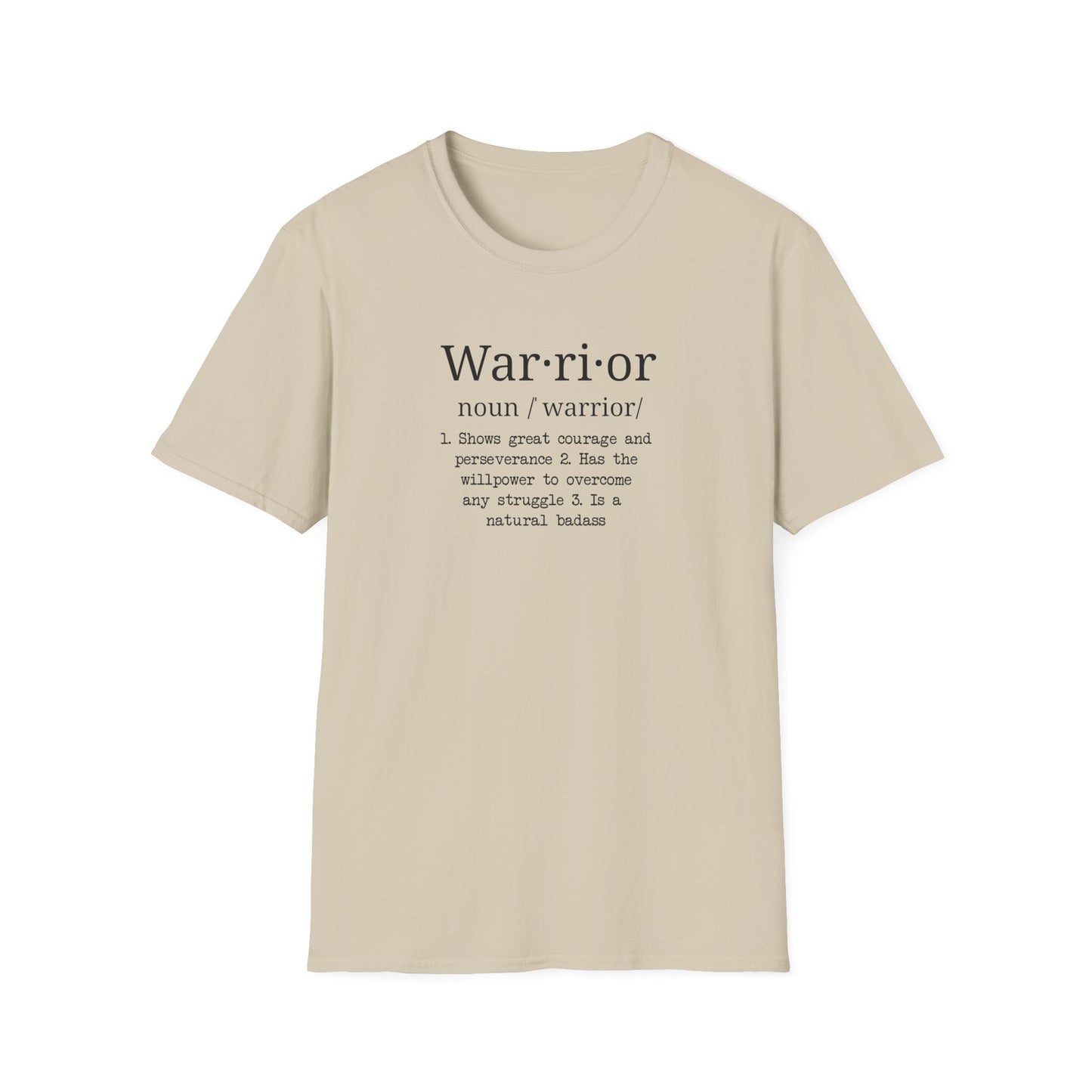 Warrior Definition T-Shirt