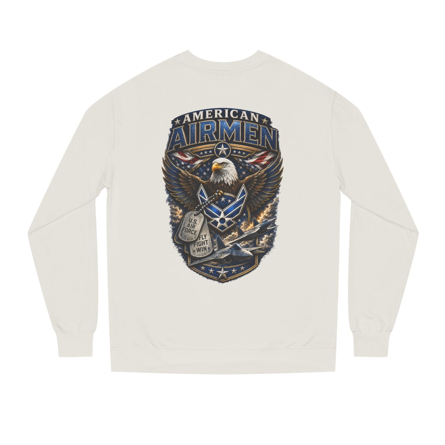 American Airmen Eagle Sweatshirt — Patriotic Air Force Crewneck