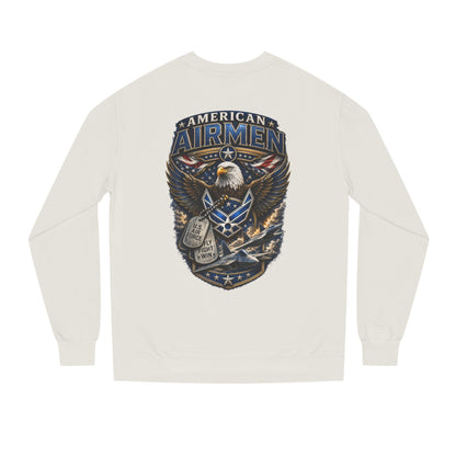American Airmen Eagle Sweatshirt — Patriotic Air Force Crewneck