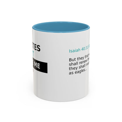 Scripture Coffee Mug — Isaiah 40:31 Inspirational Accent Mug (11/15oz)