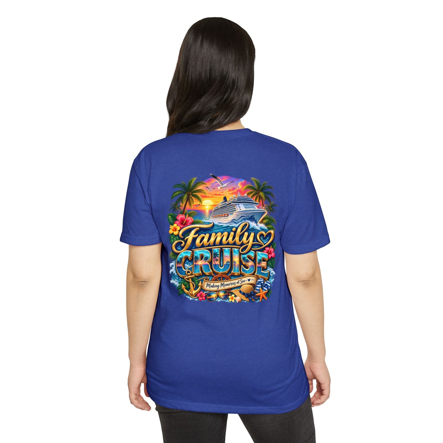 Family Cruise T-Shirt — Tropical Vacation Crew Cruise Shirt
