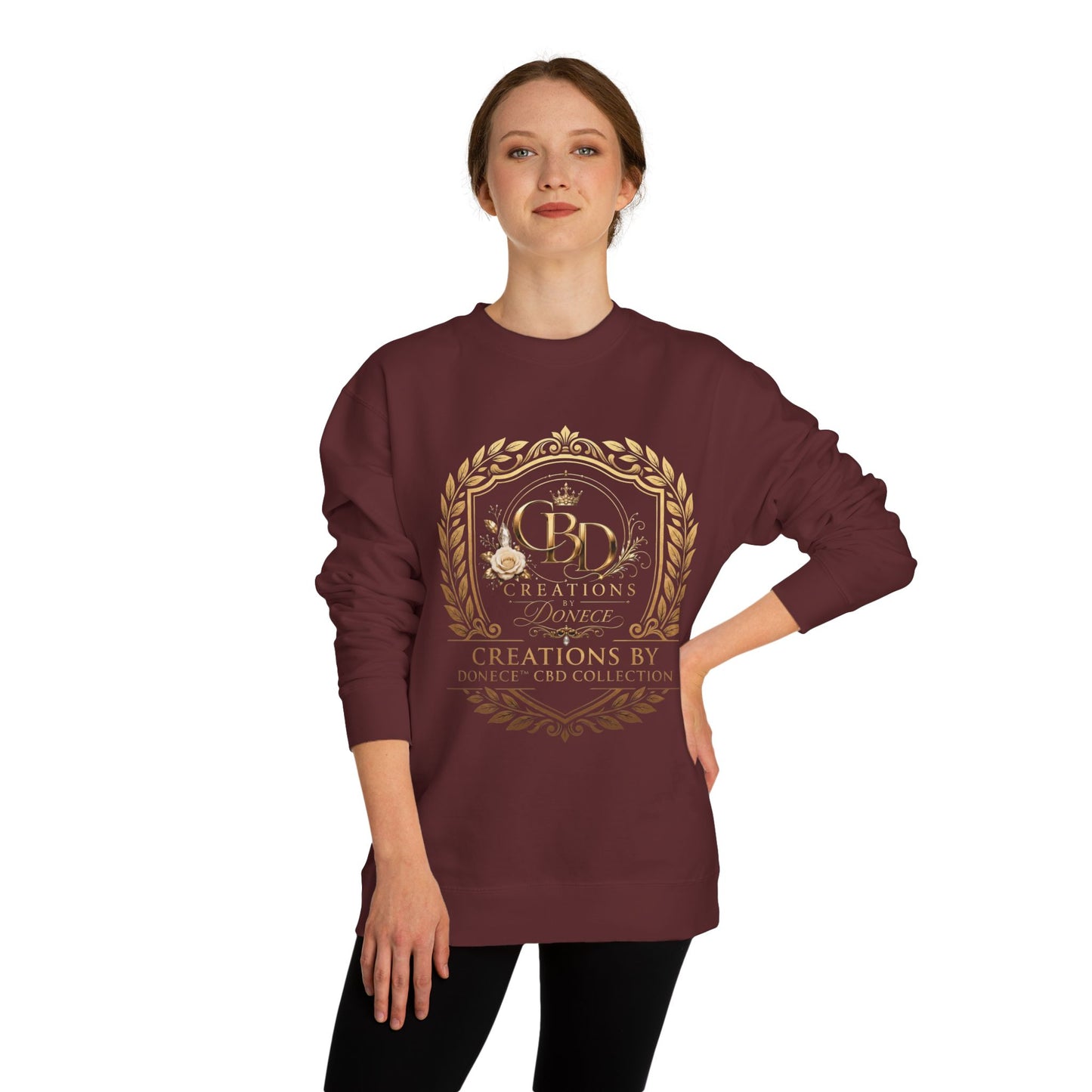 Creations By Donique Gold Crest Sweatshirt