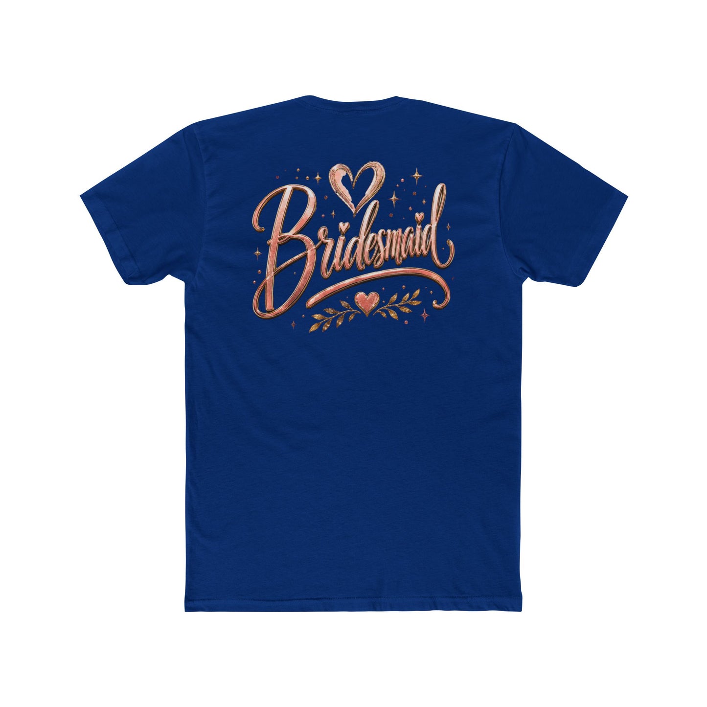Bridesmaid Rose Gold Script T-Shirt