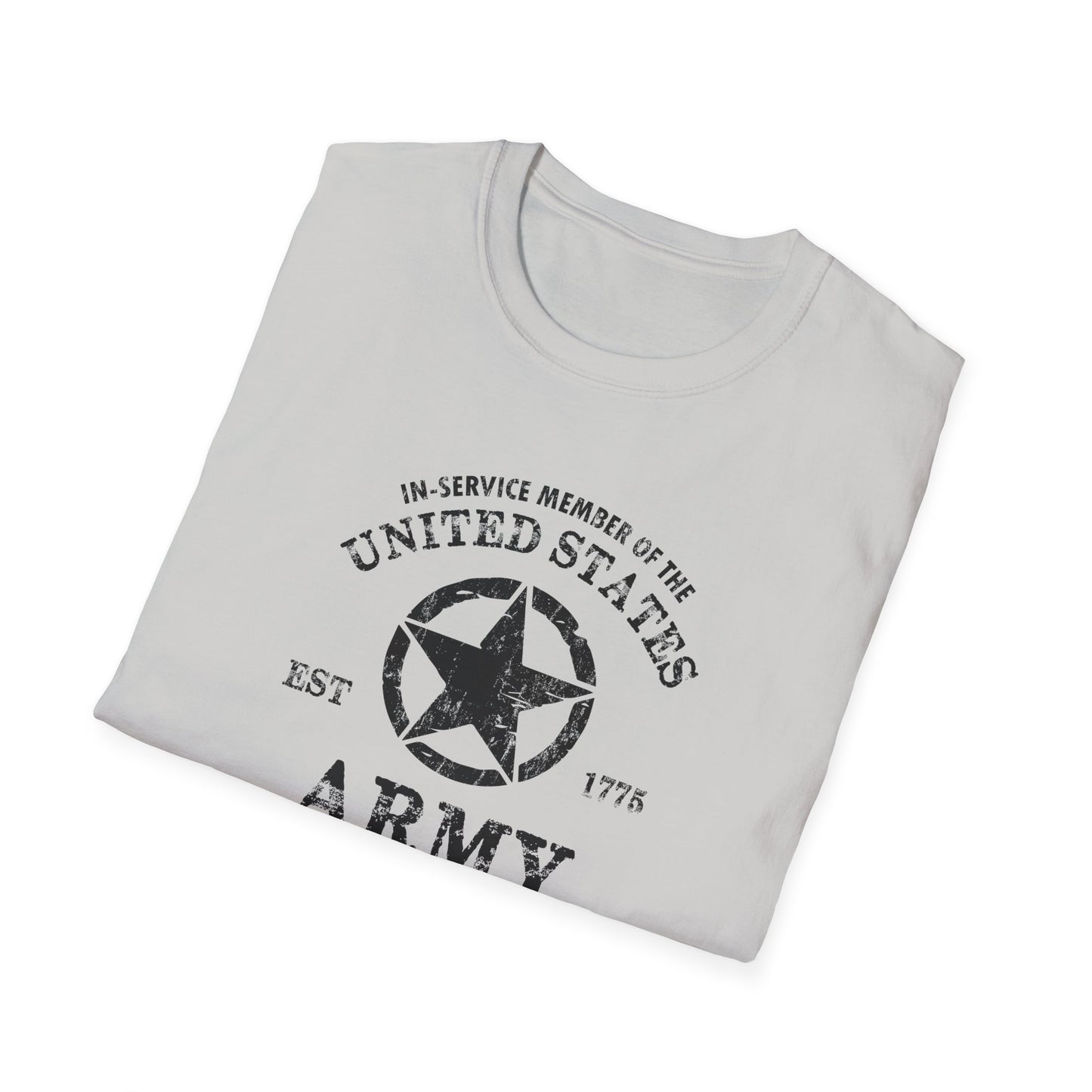 In-Service Member of the United States EST 1775 Army T-Shirt