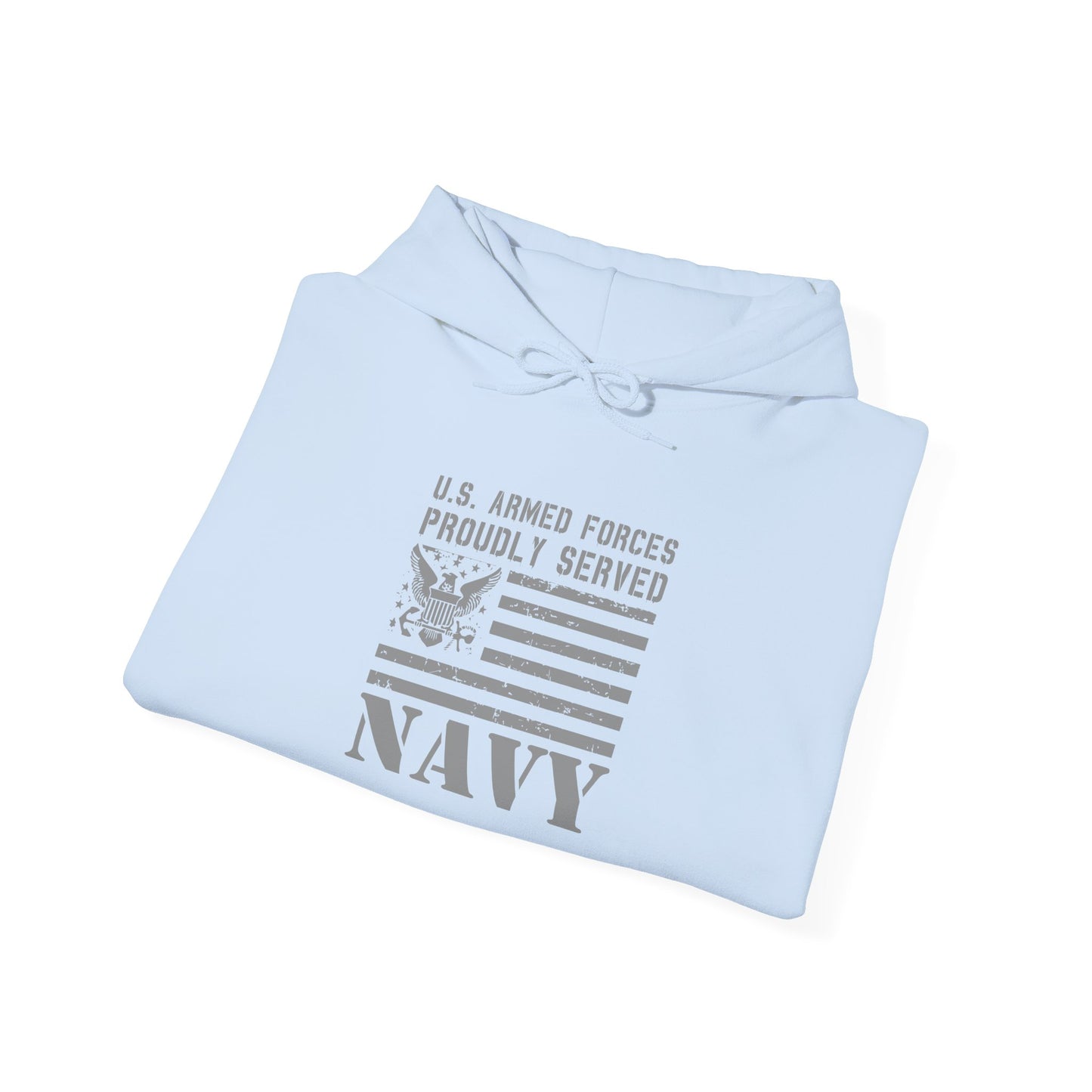 U.S. Armed Forces Proudly Served Navy  Hoodie