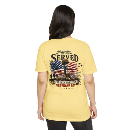 Veterans Day "Honoring All Who Served" T-Shirt