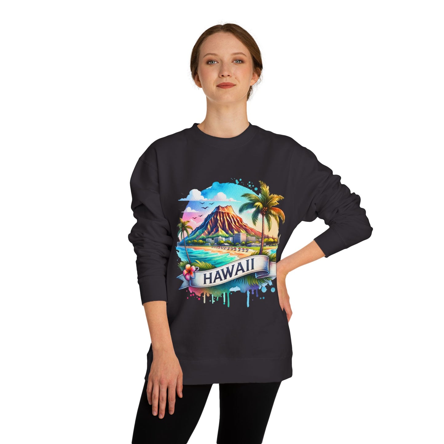 Hawaii Island Graphic Sweatshirt