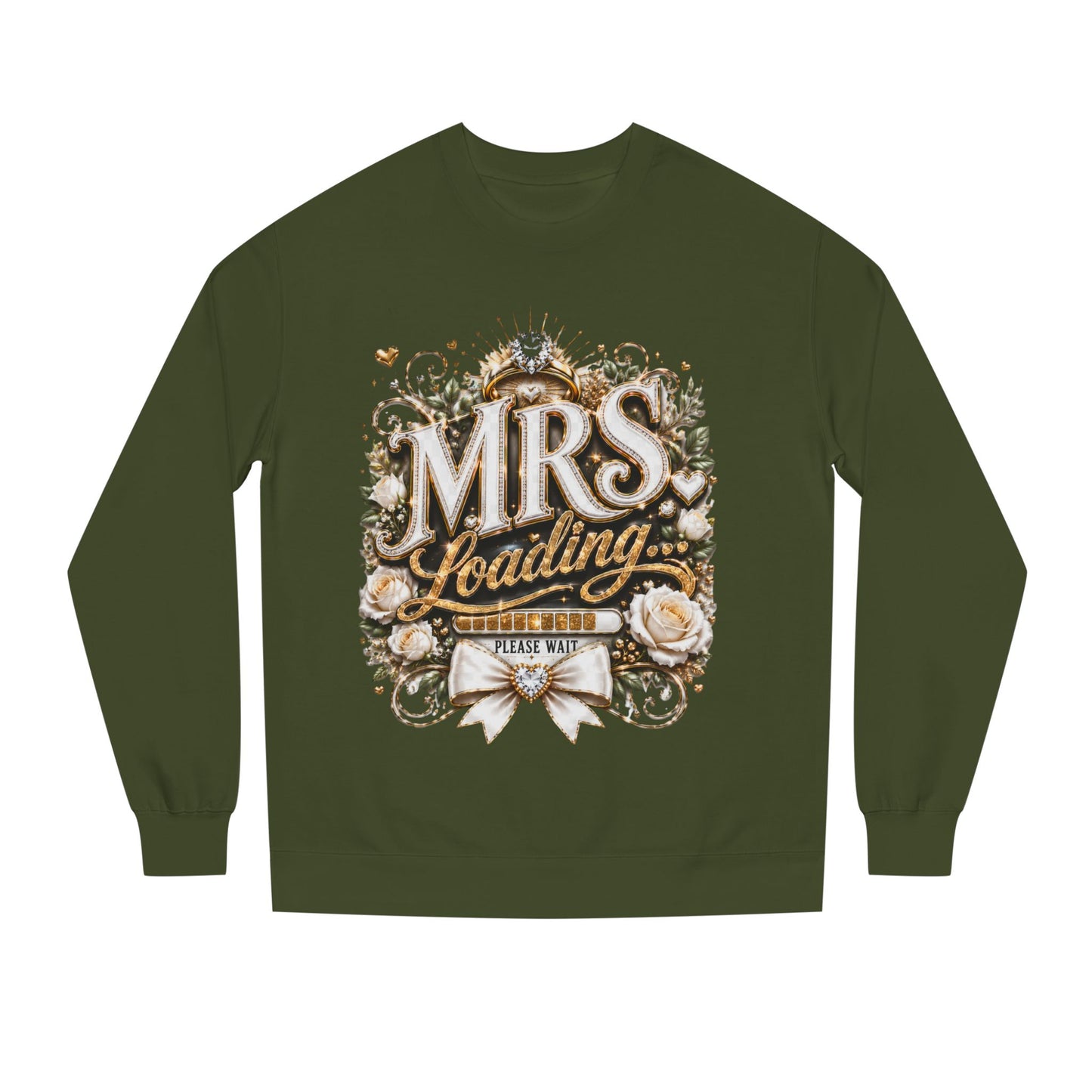 Mrs. Loading Crewneck Sweatshirt – Bridal Bachelorette 'Mrs. Loading' Sweater