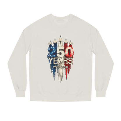 50 Years Anniversary Sweatshirt — Patriotic USA Flag Design (1971–2021)