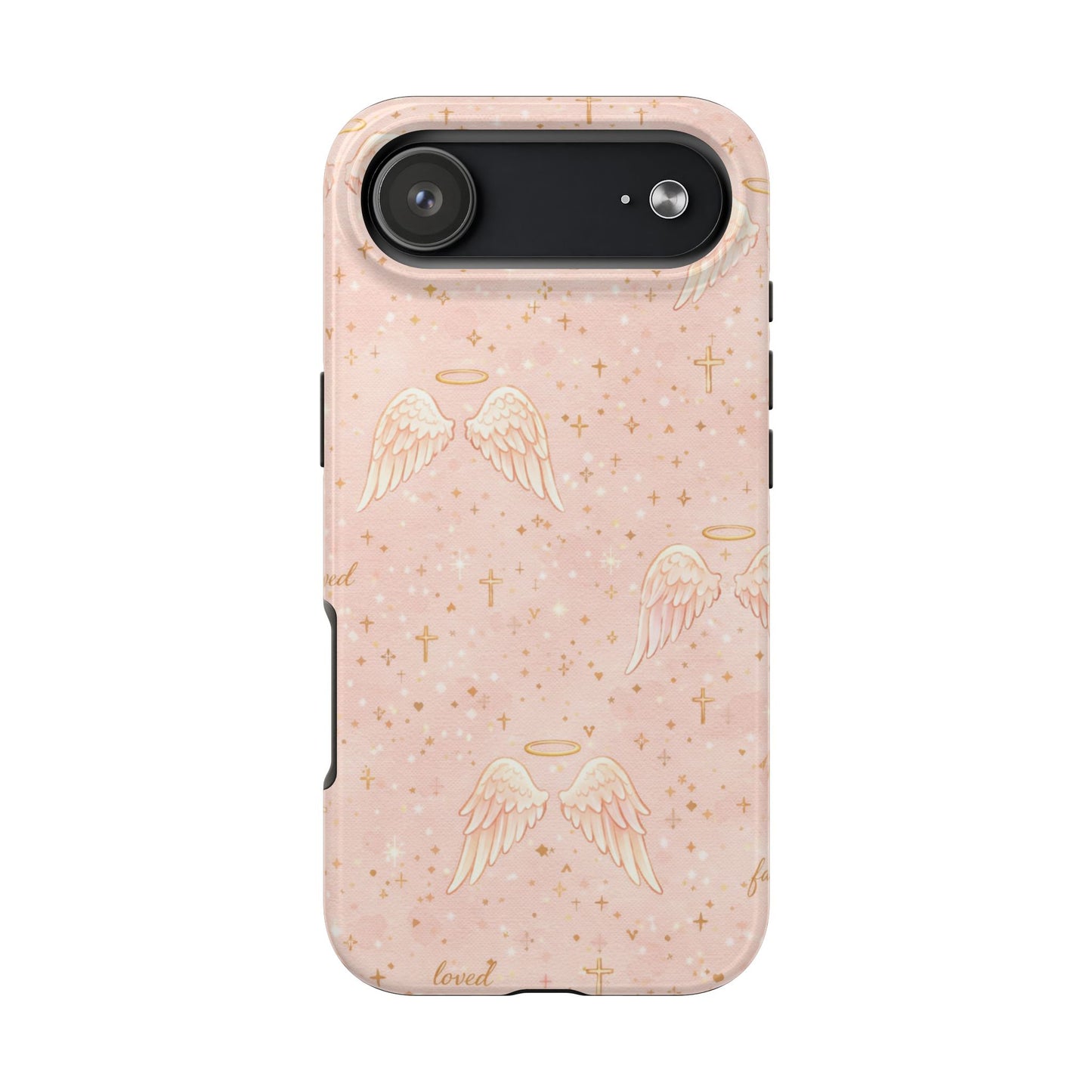 Faith & Grace Angels Phone Case | Christian floral iPhone Case
