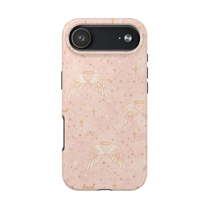 Faith & Grace Angels Phone Case | Christian floral iPhone Case