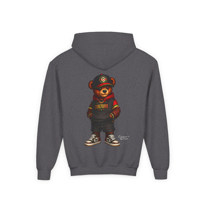 Kids Bear Hoodie — Streetwear Teddy Graphic Sweatshirt