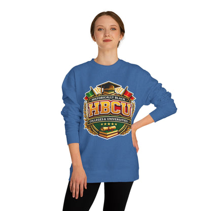 HBCU Crest Sweatshirt — Historically Black Colleges & Universities Crewneck