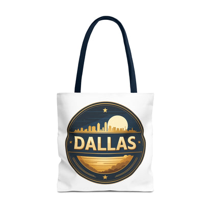 Dallas Skyline Circle Tote