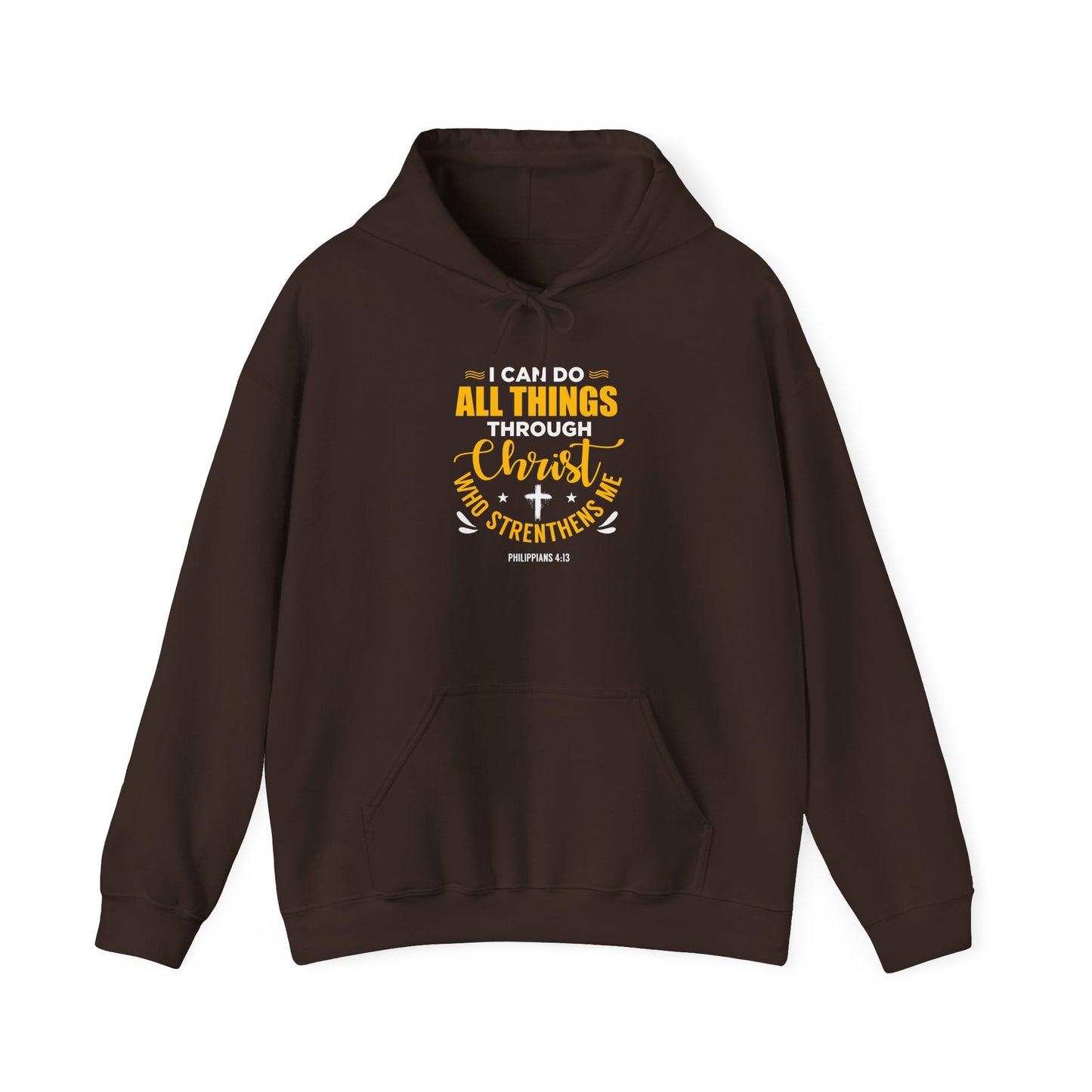 I Can Do All Things Through Christ - Philippians 4:13 Hoodie