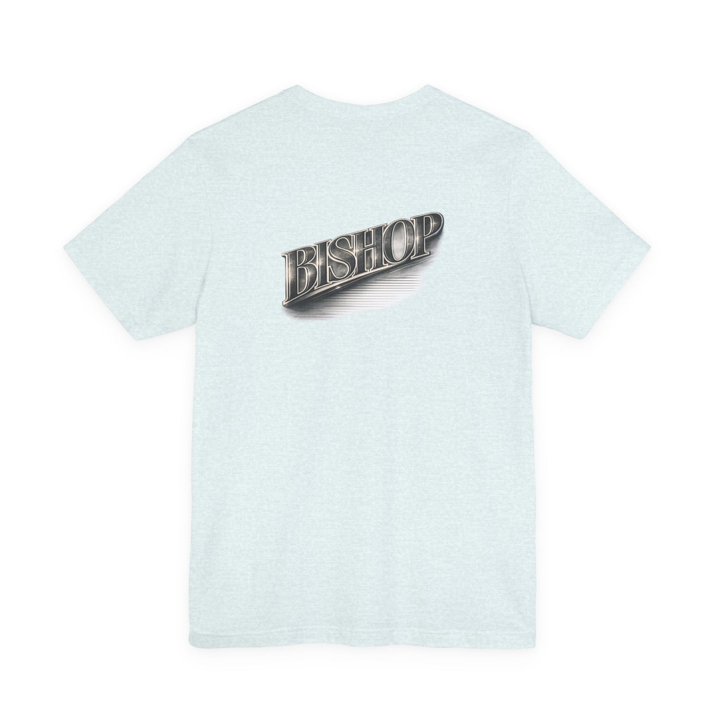 Bishop Retro Chrome Logo T‑Shirt