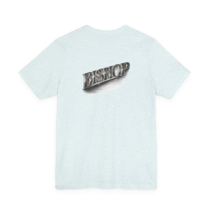 Bishop Retro Chrome Logo T‑Shirt