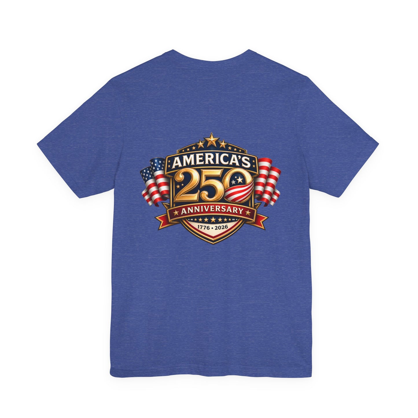 America's 250th Anniversary T-Shirt – 1776–2026 Patriotic USA Flag Tee