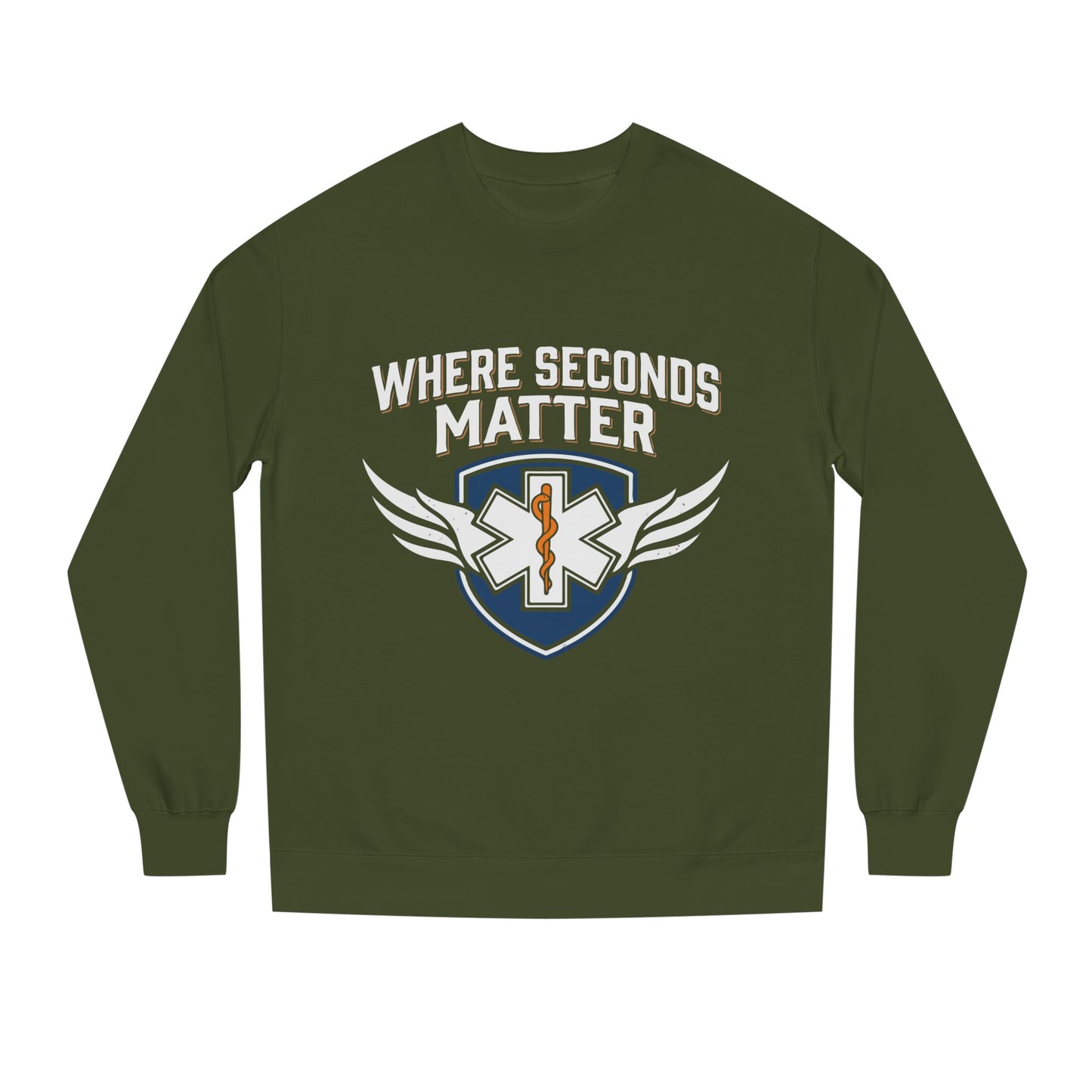 EMS "Where Seconds Matter" Crewneck Sweatshirt