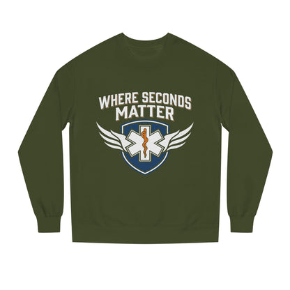 EMS "Where Seconds Matter" Crewneck Sweatshirt