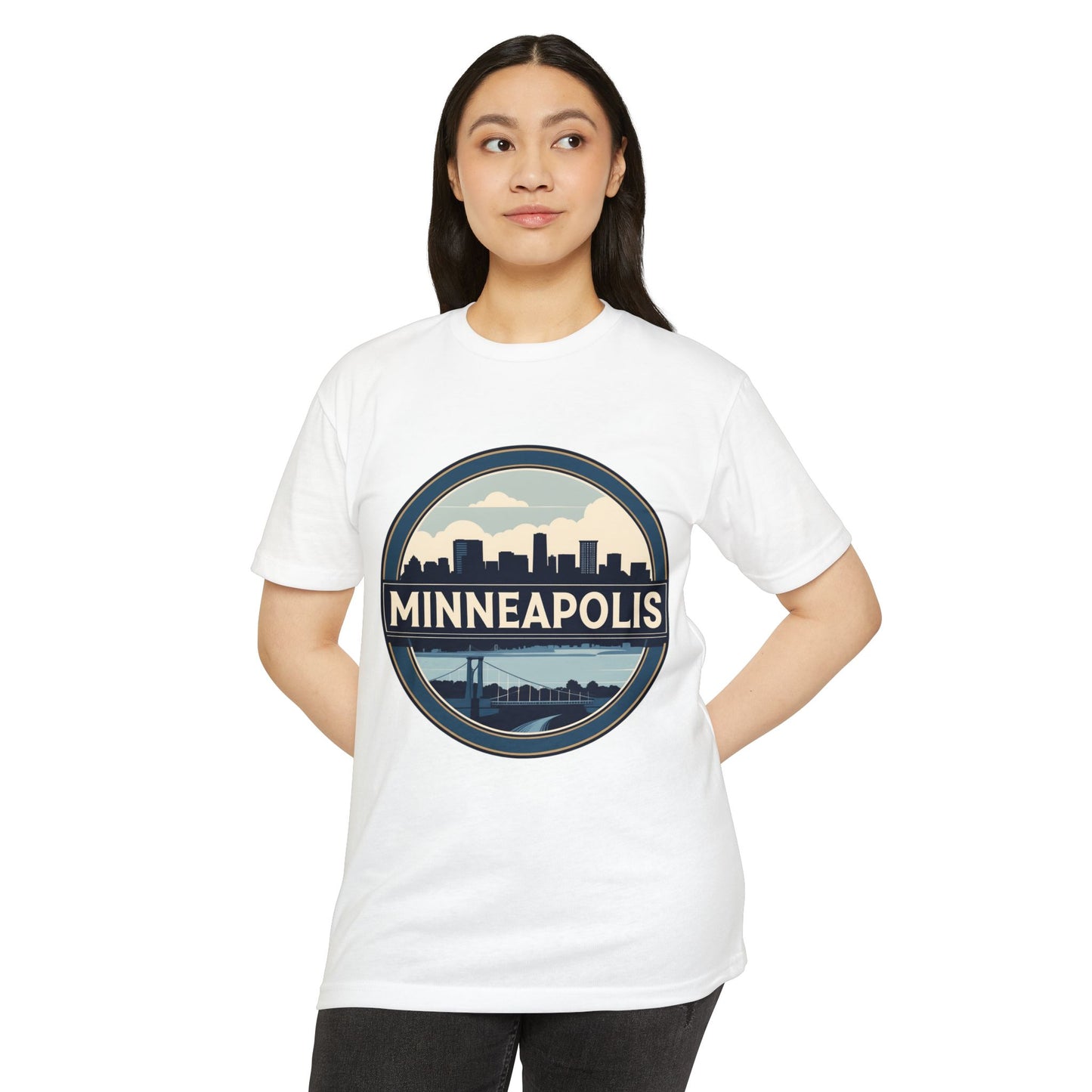 Minneapolis Skyline Tee — Retro Cityscape T-Shirt