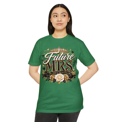 Future MRS T-Shirt — Bridal 'Future Mrs.' Graphic Tee for Bachelorette & Engagement