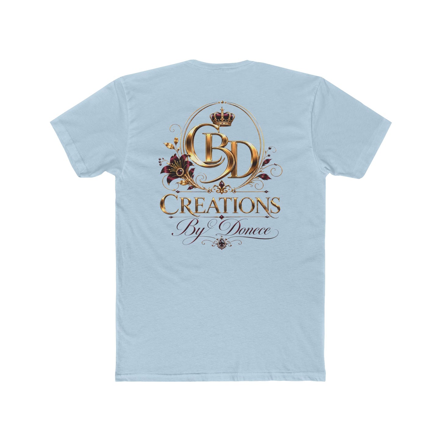 Creations By Donece Logo Tee - Luxury Monogram Graphic T-Shirt