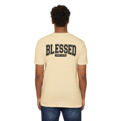 Blessed John 20:29 T-Shirt — Christian Faith Graphic Tee