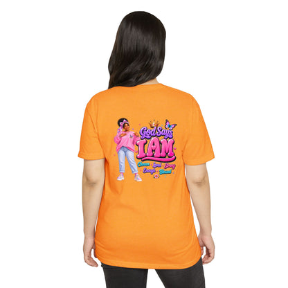 God Says I Am Tee — Inspirational Christian Graphic T-Shirt