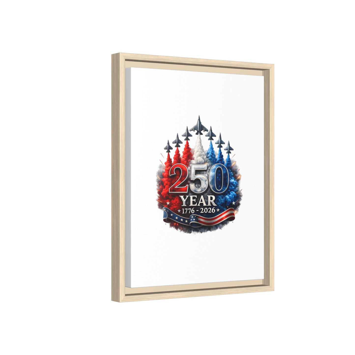 Matte Canvas, Framed (Multi-color)