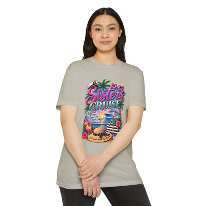 Sisters Cruise T-Shirt — Tropical Vacation Graphic Tee