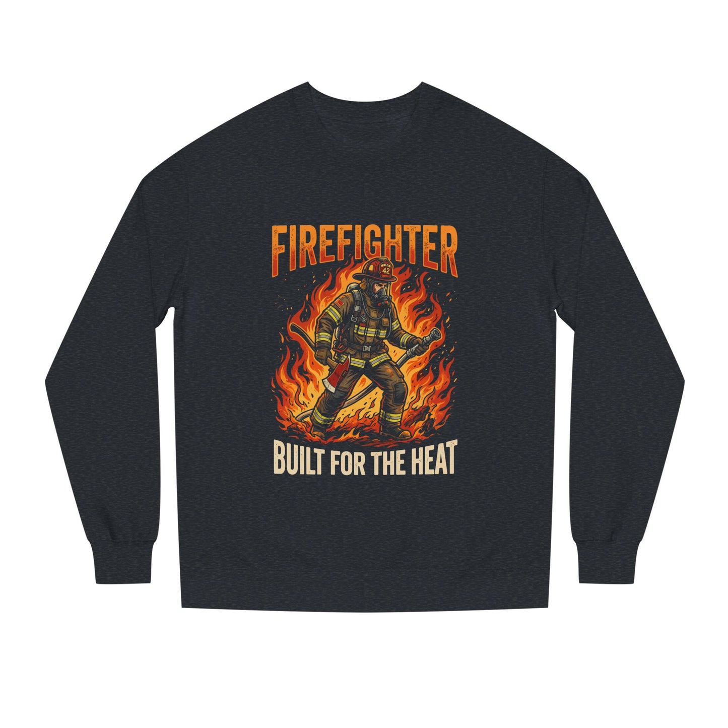 Firefighter 'Built for the Heat' Crewneck Sweatshirt