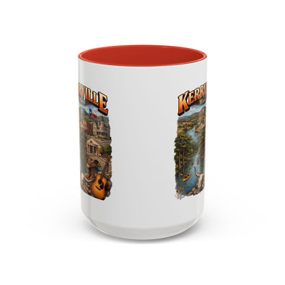 Kerrville Texas Souvenir Coffee Mug — Scenic Riverfront Design (11/15oz)