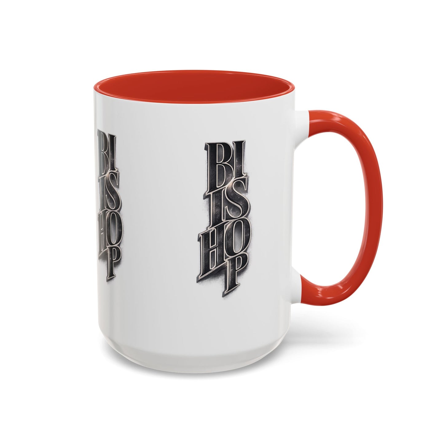 Bishop Vertical Logo Accent Coffee Mug — 11/15oz