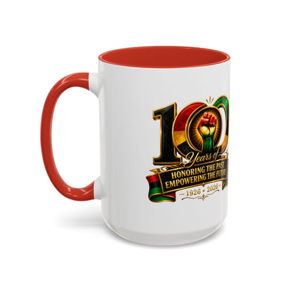 100 Years Commemorative Coffee Mug — "Honoring the Past, Empowering the Future"