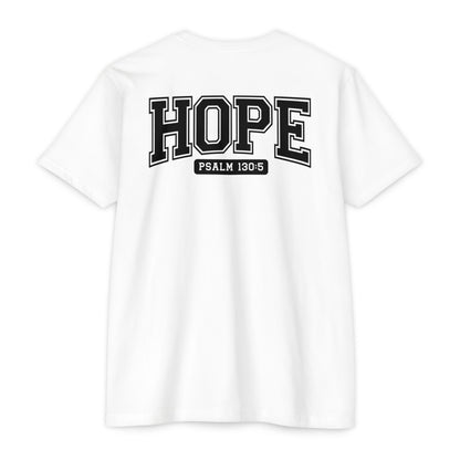 Hope Psalm 130:5 T-Shirt — Inspirational Faith Tee