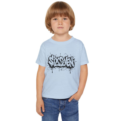 Toddler T-Shirt — Graffiti “SixSeven” Street Art Tee