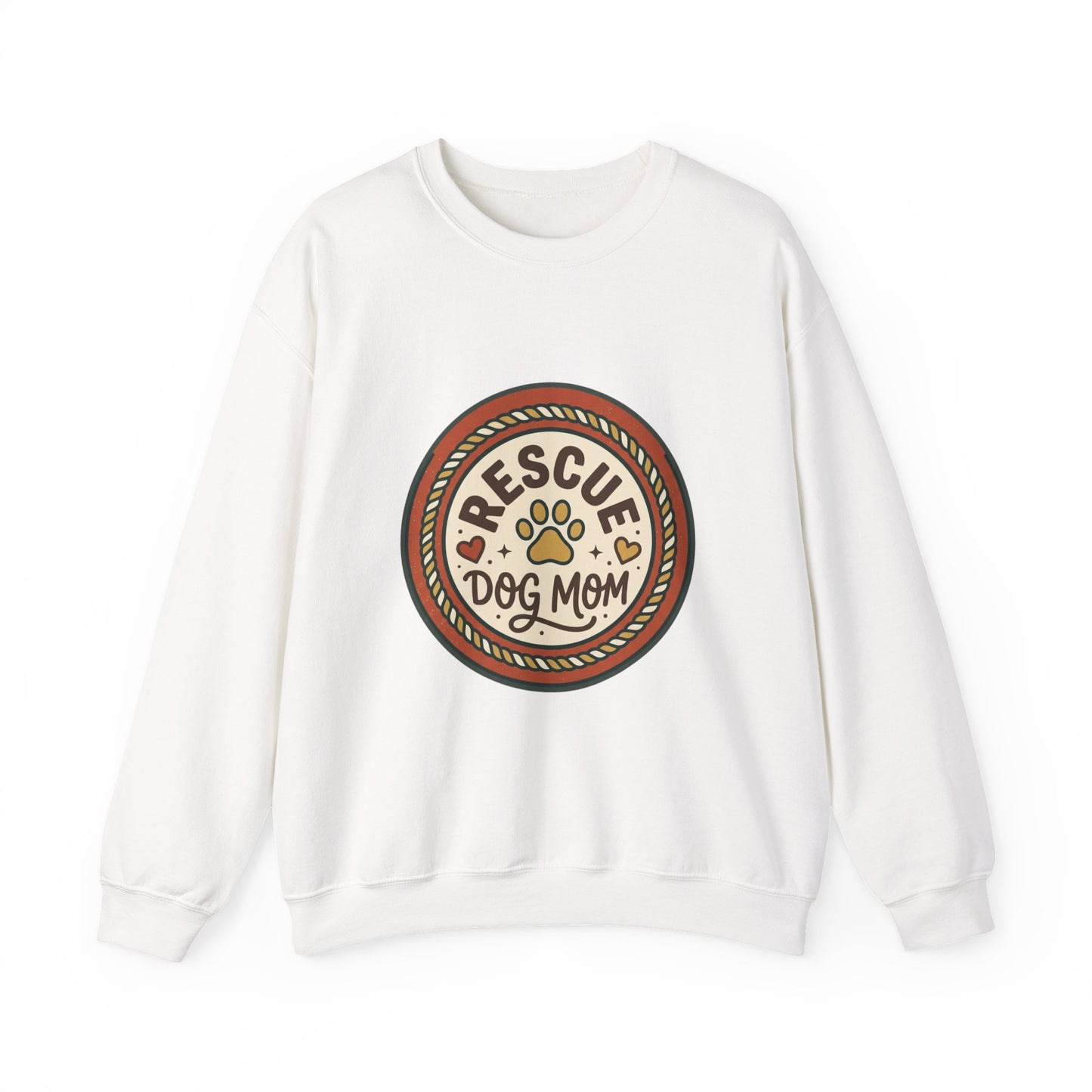 Rescue Dog Mom Sweatshirt | rescue pride, fur baby