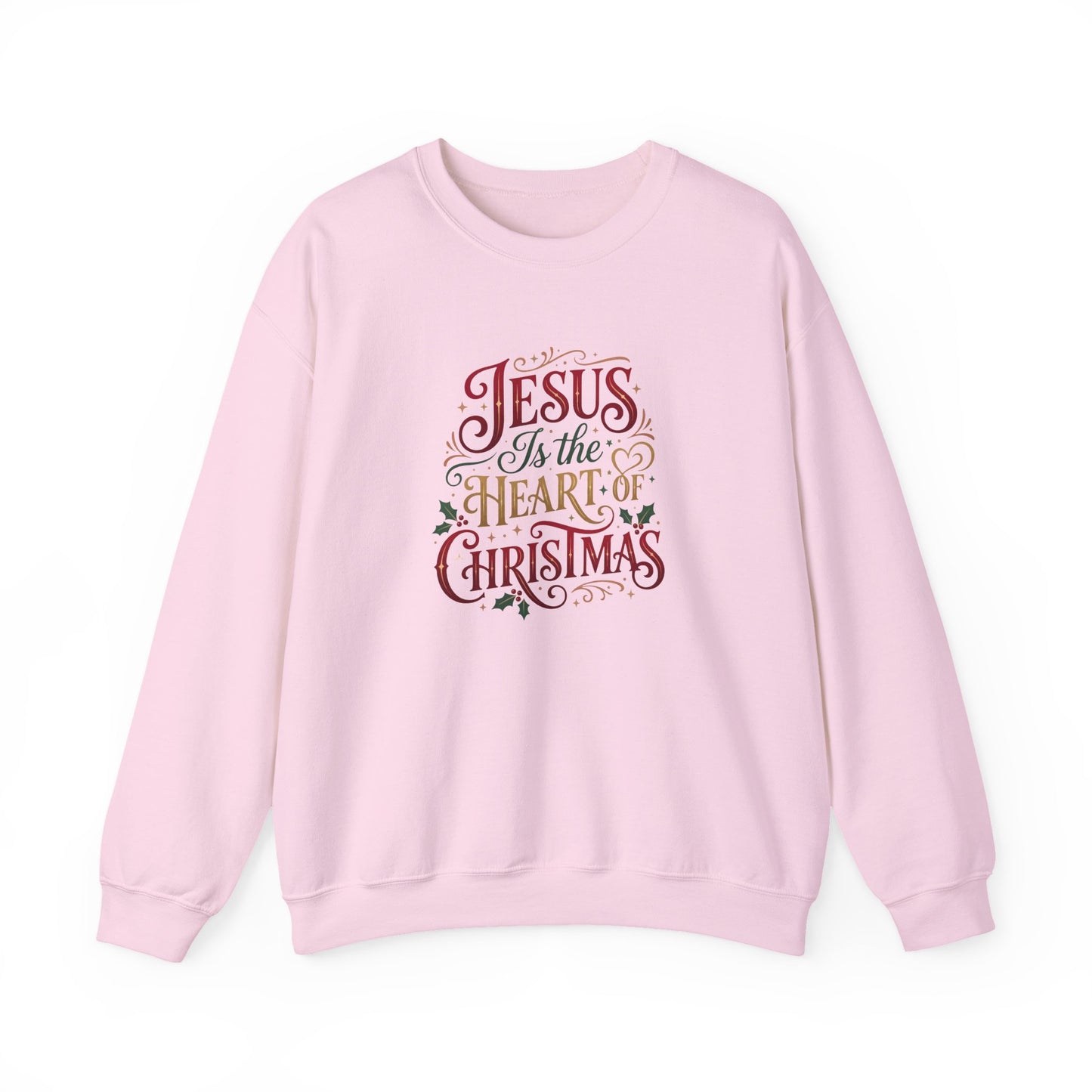 “Jesus Is the Heart of Christmas” Sweatshirt