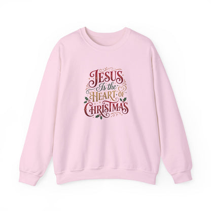 “Jesus Is the Heart of Christmas” Sweatshirt