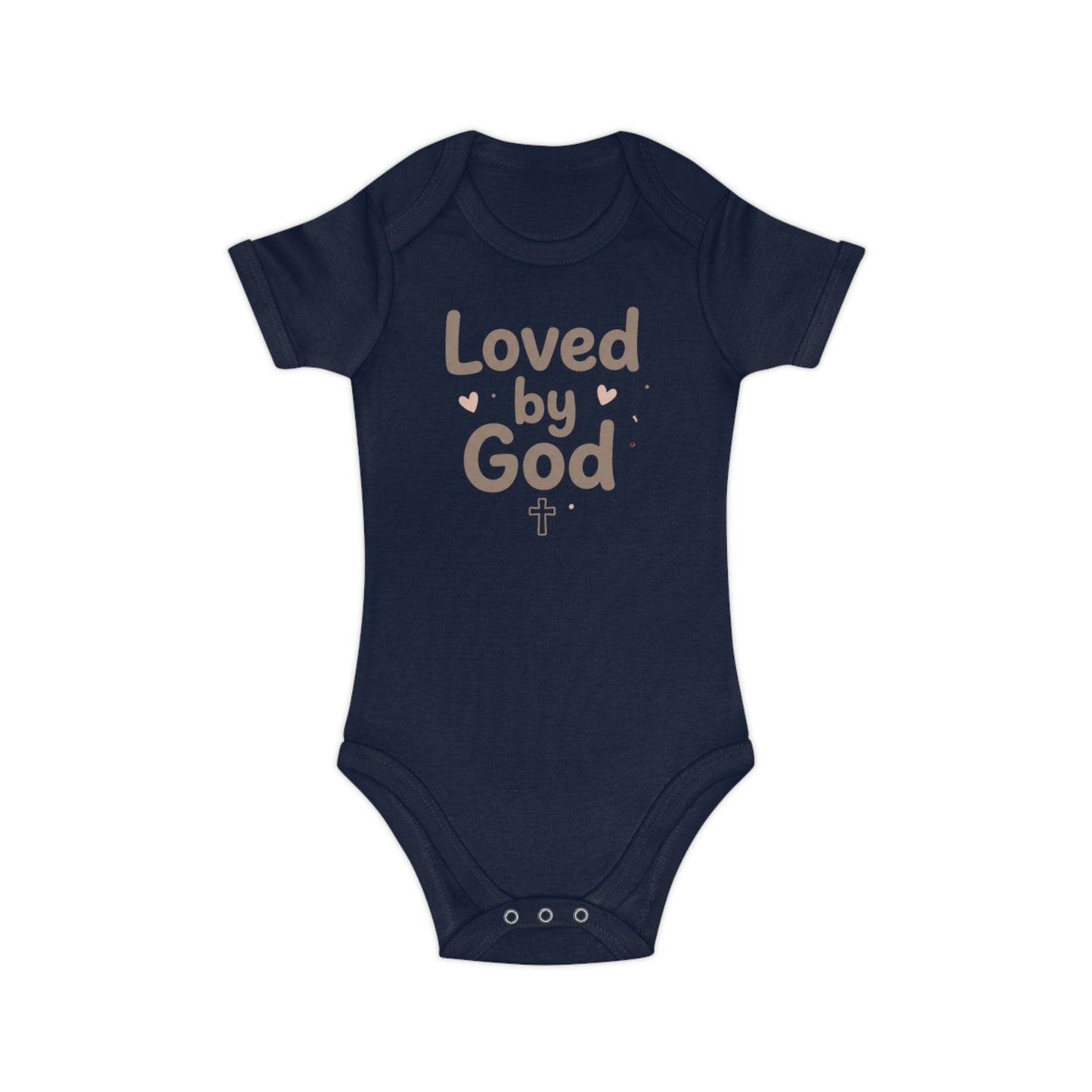 Loved by God Baby Bodysuit — Christian Infant Onesie