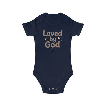 Loved by God Baby Bodysuit — Christian Infant Onesie