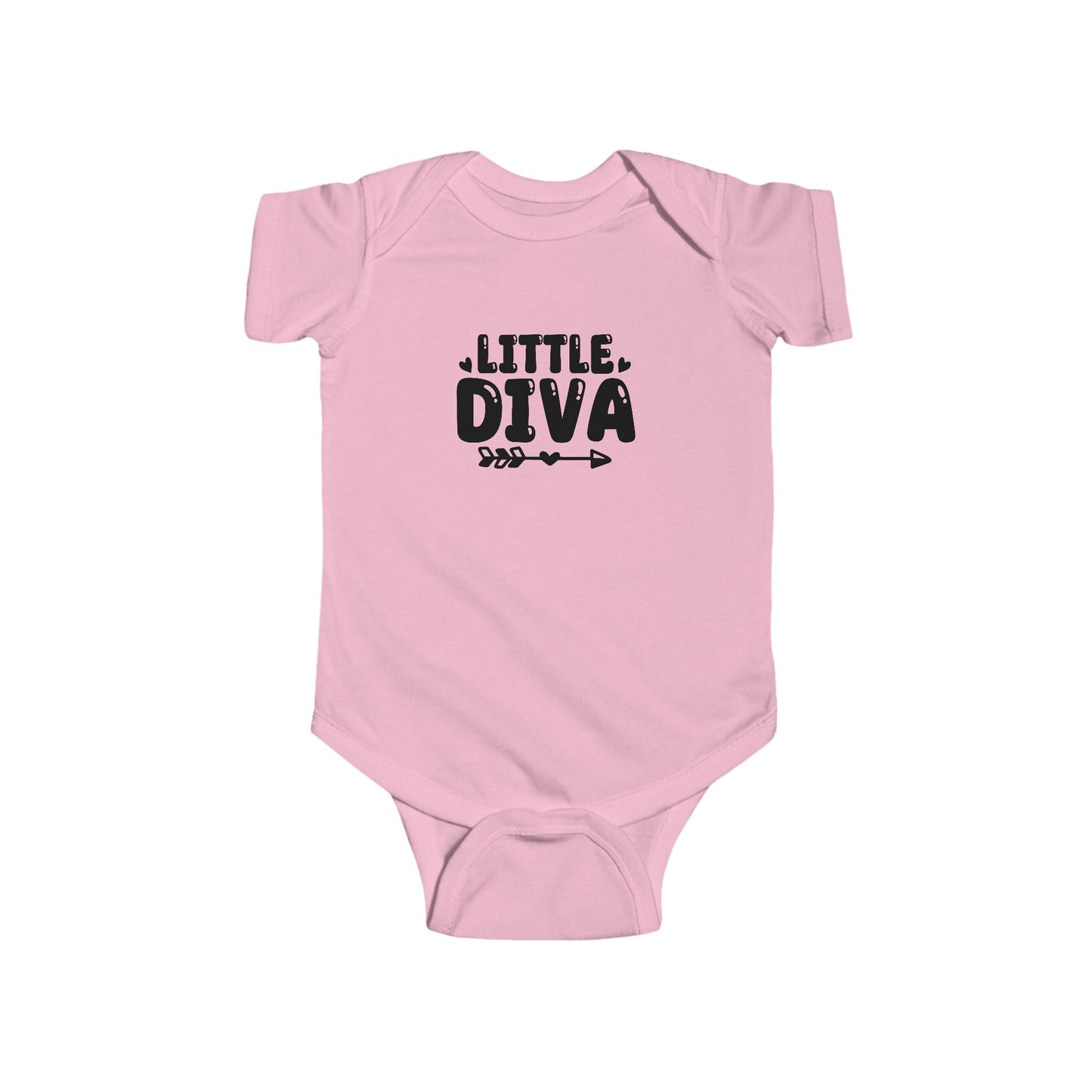 Little Diva Infant Bodysuit — Cute Baby Onesie for Newborns & Baby Showers