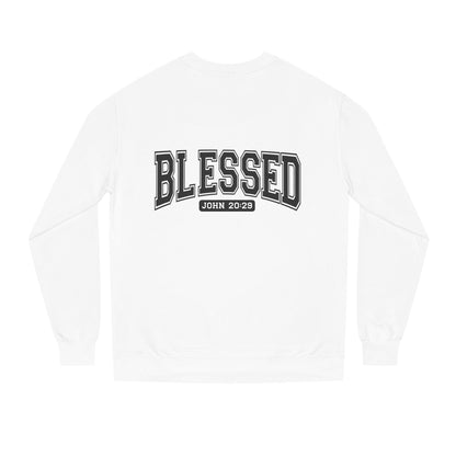 Blessed Crewneck Sweatshirt - John 20:29 Christian Pullover