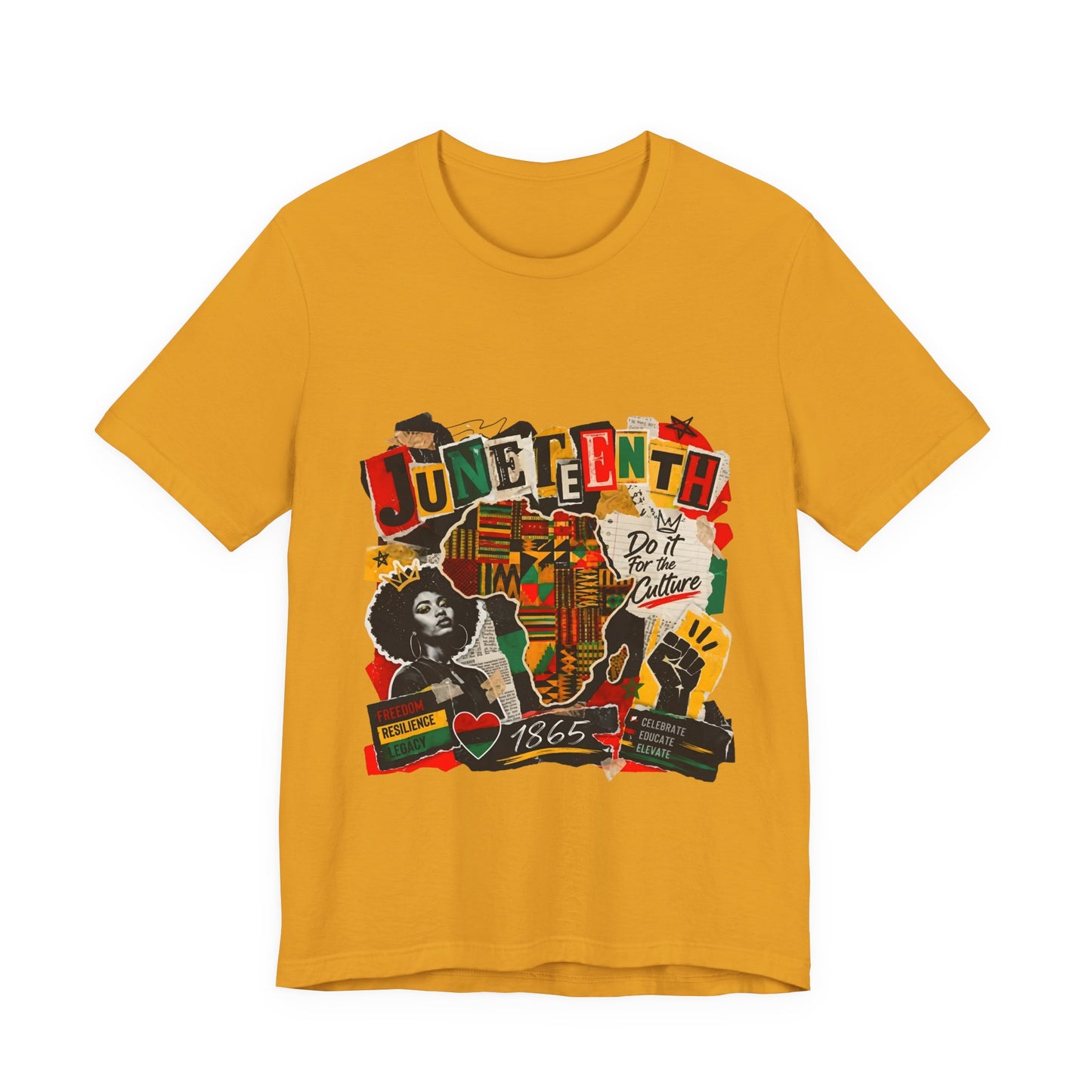 Juneteenth Celebration T-Shirt — "Do It For the Culture" Graphic Tee