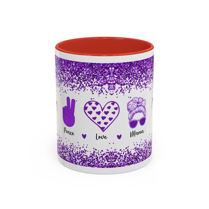 Mama Floral Coffee Mug — Loving Selfless Nurturing 11/15oz