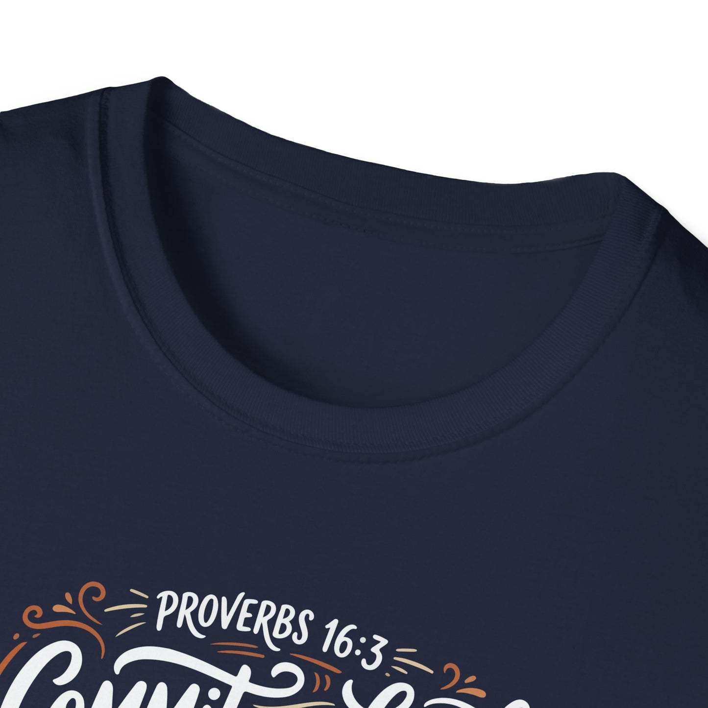 Proverbs 16:3 Commit to the Lord Christian T-Shirt