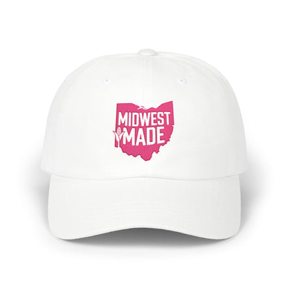 Midwest Made Dad Cap — Embroidered Ohio Logo Hat