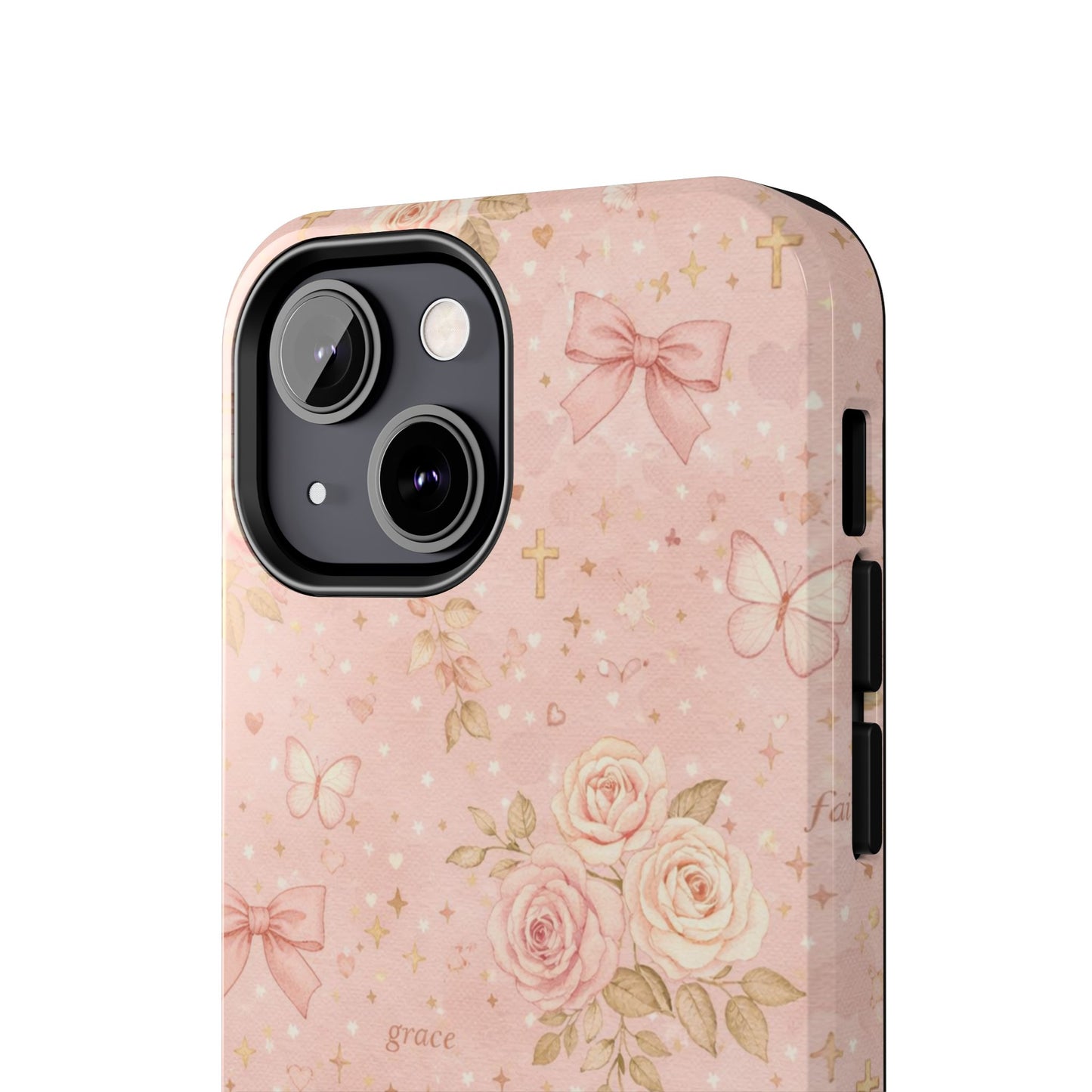 Grace Faith Phone Case | Christian floral iPhone Case